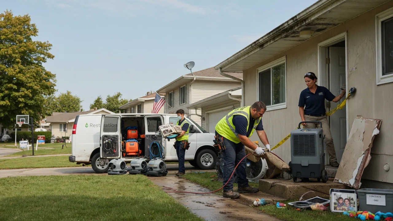 Water Damage Restoration in Saline, LA near me